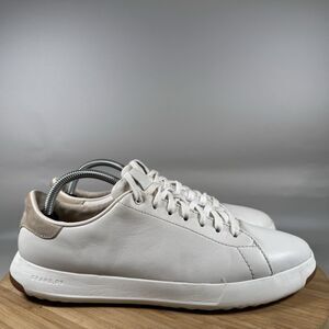 Cole Haan GrandPro Mens Size 9 White Casual Classic Tennis Shoes Sneakers